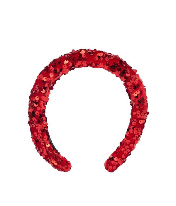 YouBella Red Embellished Hairband